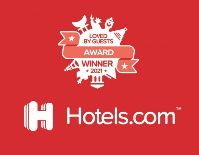 Loved by guest award winner 2021 Hotels.com Flandria Hotel