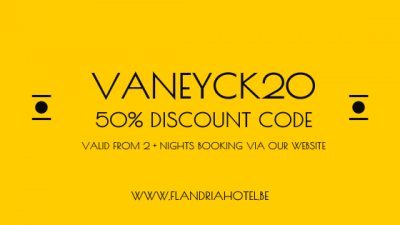 Meet the Flemish master Jan Van Eyck and enjoy a special discount